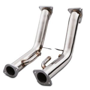 2.5″ Exhaust Decat Pipes – Nissan 370Z 3.7 Z34 09+