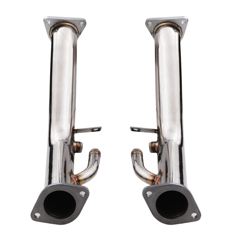 2.5″ Exhaust Decat Pipes – Nissan 370Z 3.7 Z34 09+