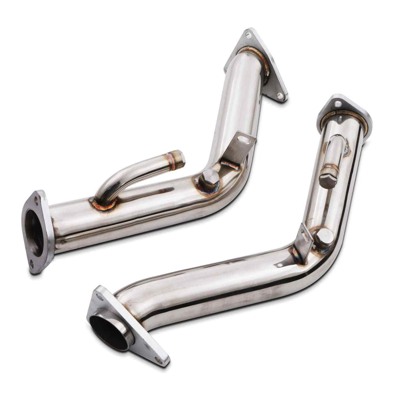 2.5″ Exhaust Decat Pipes – Nissan 370Z 3.7 Z34 09+