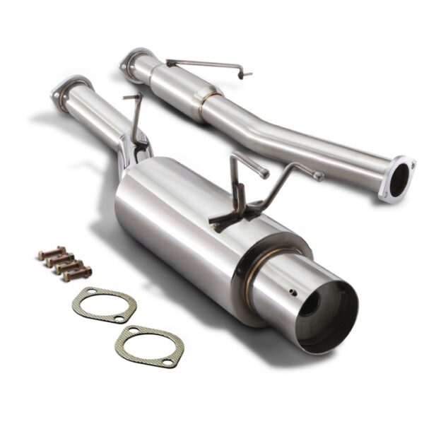 Japspeed - Nissan 180SX S13 88-94 CA18DET - Silenced Cat back Exhaust System