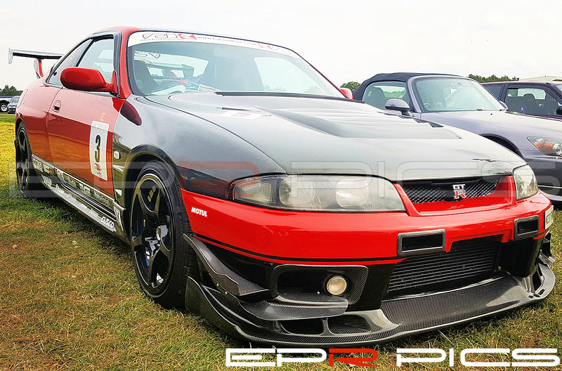 Skyline R33GTR AS Style Front Lip Carbon