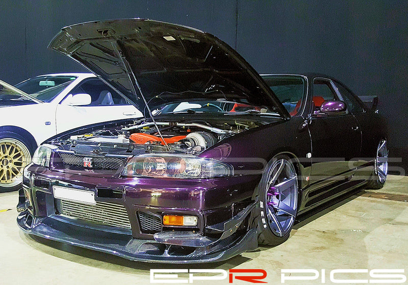 Skyline R33GTR AS Style Front Lip Carbon