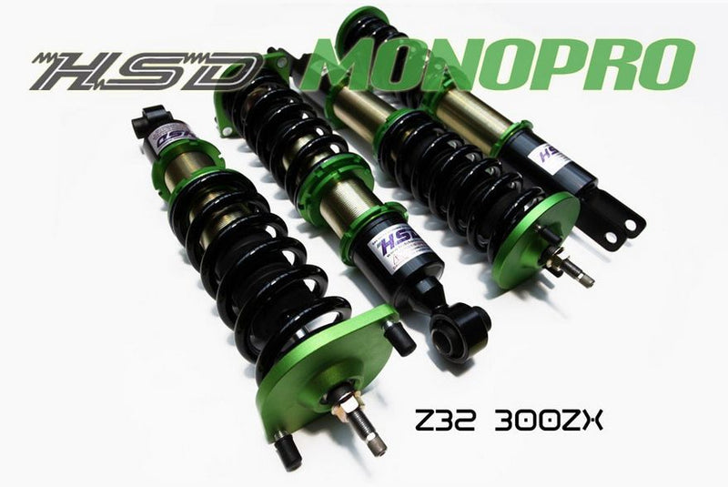 HSD Monopro fully Adjustable Coilovers for Nissan 300ZX 350Z 370Z